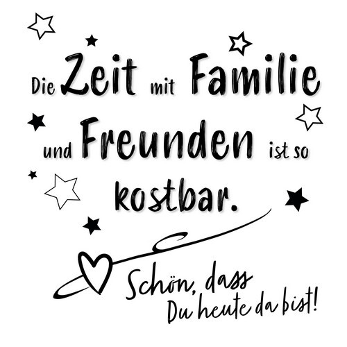 Servietten kostbare zeit - 20,