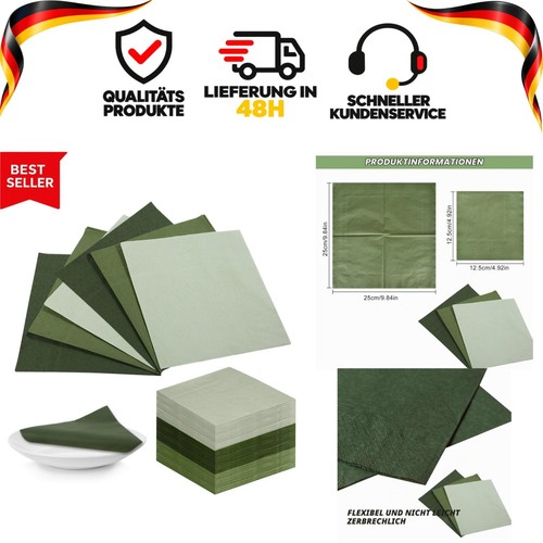 Servietten grün salbeigrün - grün,