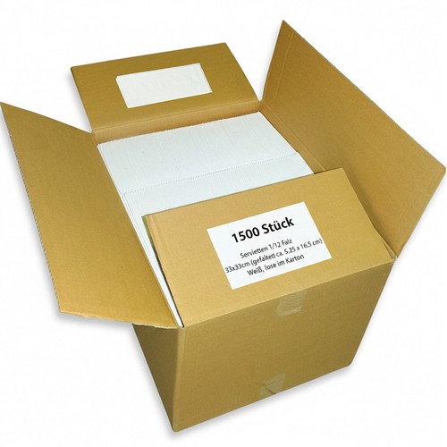500 stk papierservietten - stk, –
