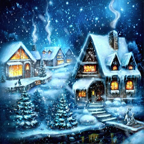 Servietten dreamy winter - 20,