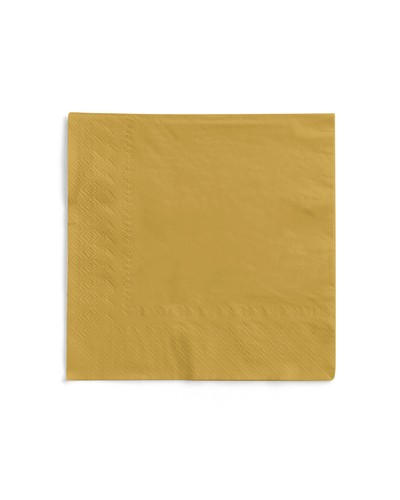 Serviette gold aus - gold, tissue