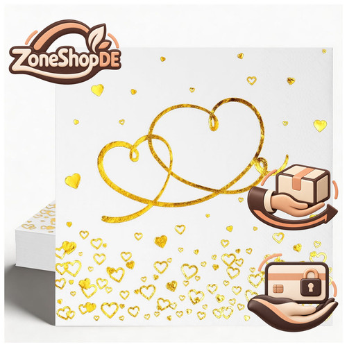 100 stück servietten - 100, hochzeit