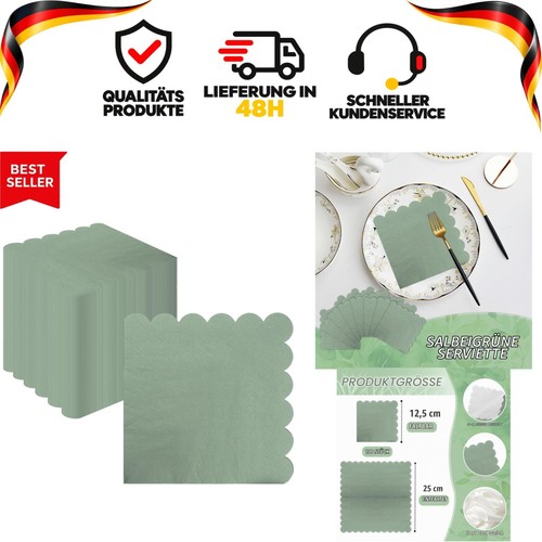 100 stück servietten lagig - 100, 3-lagig